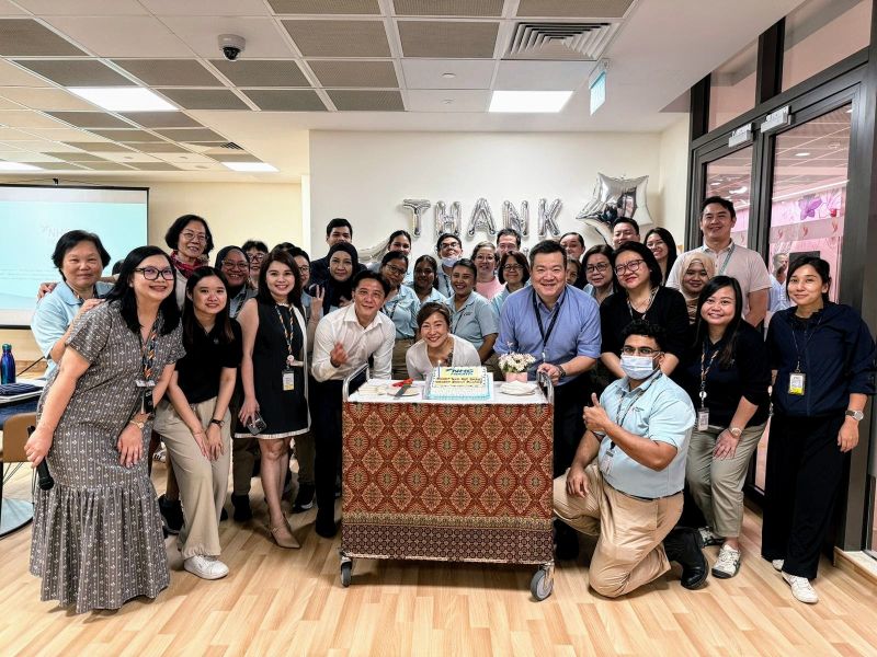 OAI's visitor service team recognised at Woodlands Health